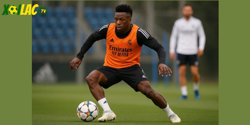 Vinícius Júnior, niềm hy vọng sau khi Real Madrid thắng liên tiếp tại La Liga.