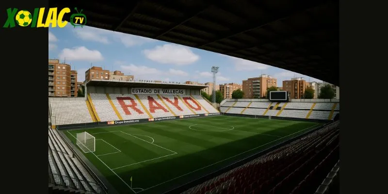 Vallecas là điểm tựa cho Rayo trong trận Rayo vs Barcelona.