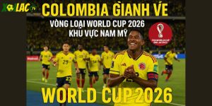 Colombia giành vé World Cup 2026