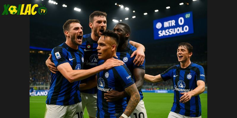 Hàng công Inter sẵn sàng bùng nổ trước Sassuolo tại San Siro.