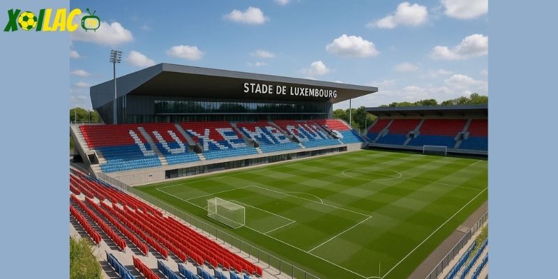 Stade de Luxembourg là điểm tựa trong trận Luxembourg vs Slovakia.
