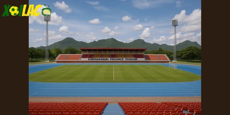 Kanchanaburi là điểm tựa trong trận Thái Lan vs Fiji.