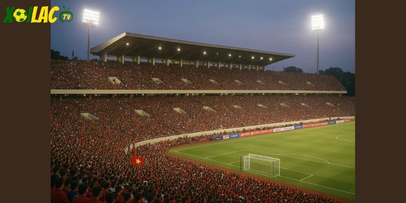 Việt Trì là điểm tựa trong trận U23 Việt Nam áp đảo Bangladesh.